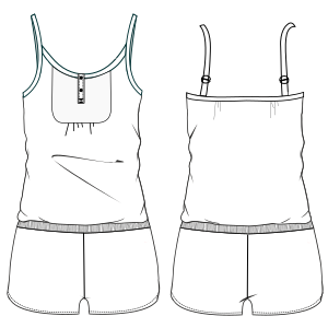 Fashion sewing patterns for LADIES One-Piece Jumpsuit 3067